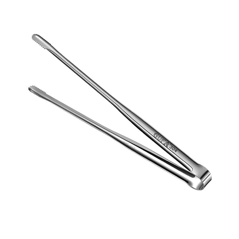stainless steel grill tongs, view 7 - MRSLM