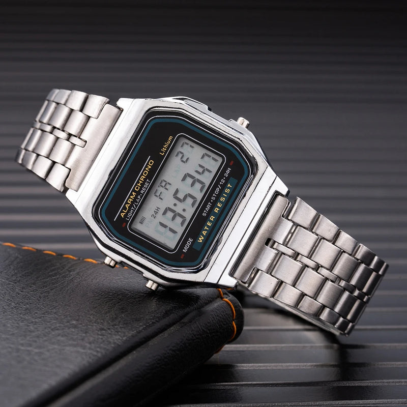 digital sports led watch, view 5 - MRSLM