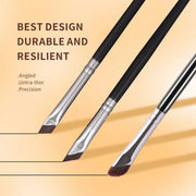 angled precision eyeliner brush set, view 7 - MRSLM
