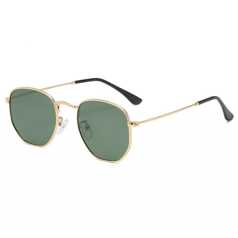 Hexagon Polarized Vintage Sunglasses for Men &amp; Women