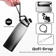 stainless steel thermo bottle with magnetic lid, view 7 - MRSLM