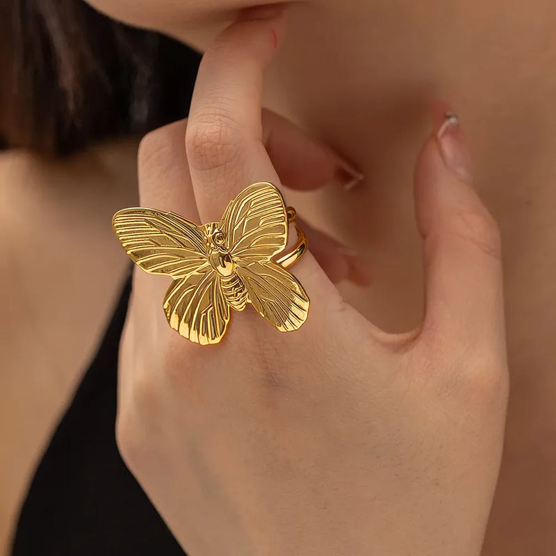 butterfly open ring - MRSLM