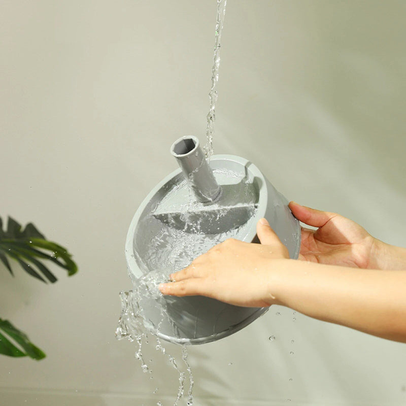 adjustable no-drip pet water dispenser stand, view 9 - MRSLM