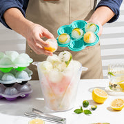 7-hole spherical silicone ice mold, view 6 - MRSLM