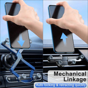 360 rotating alloy car phone mount, view 4 - MRSLM