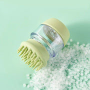 soft silicone pet bath brush, view 7 - MRSLM