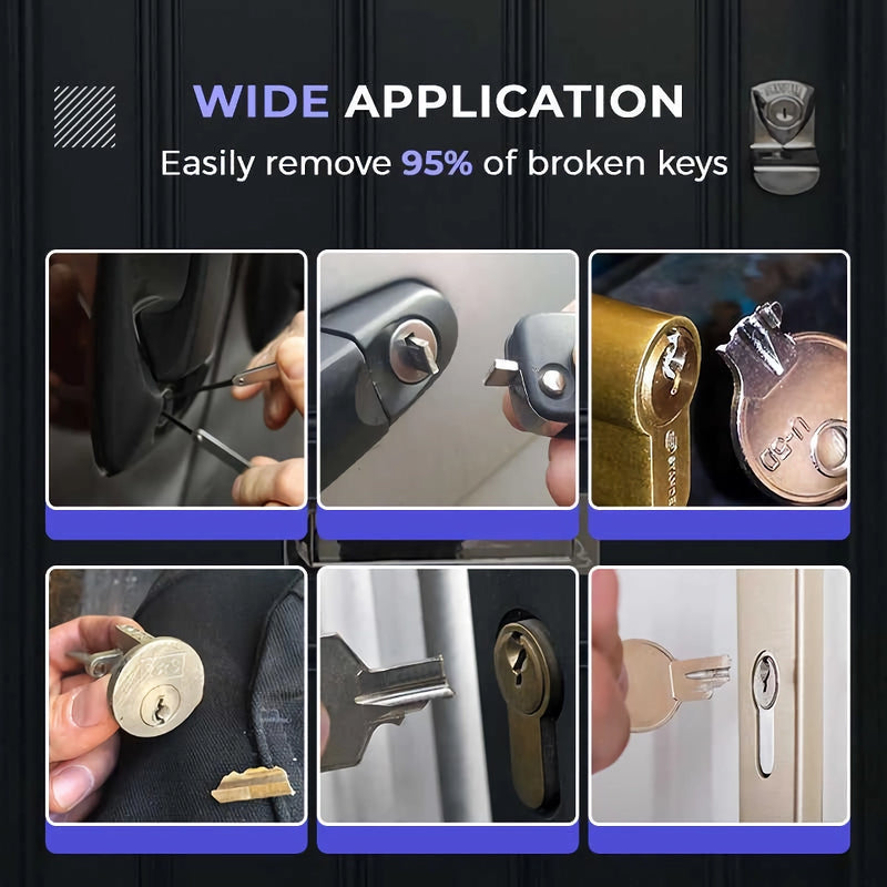 broken key extraction tool set, view 7 - MRSLM