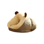 fluffy dog sofa bed for small breeds, view 3 - MRSLM