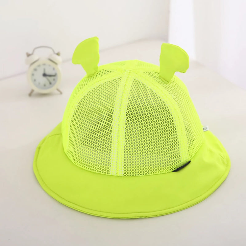 green cartoon baby hat, view 6 - MRSLM