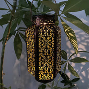 vintage solar lantern, view 2 - MRSLM