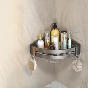 adhesive bathroom shampoo holder, view 4 - MRSLM