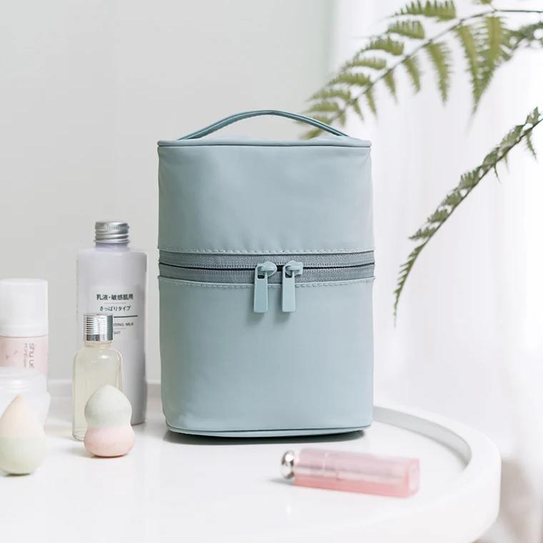 cylindrical makeup storage bag - MRSLM