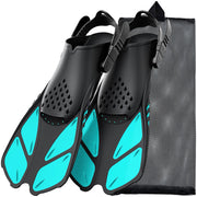 open heel snorkel fins, view 4 - MRSLM