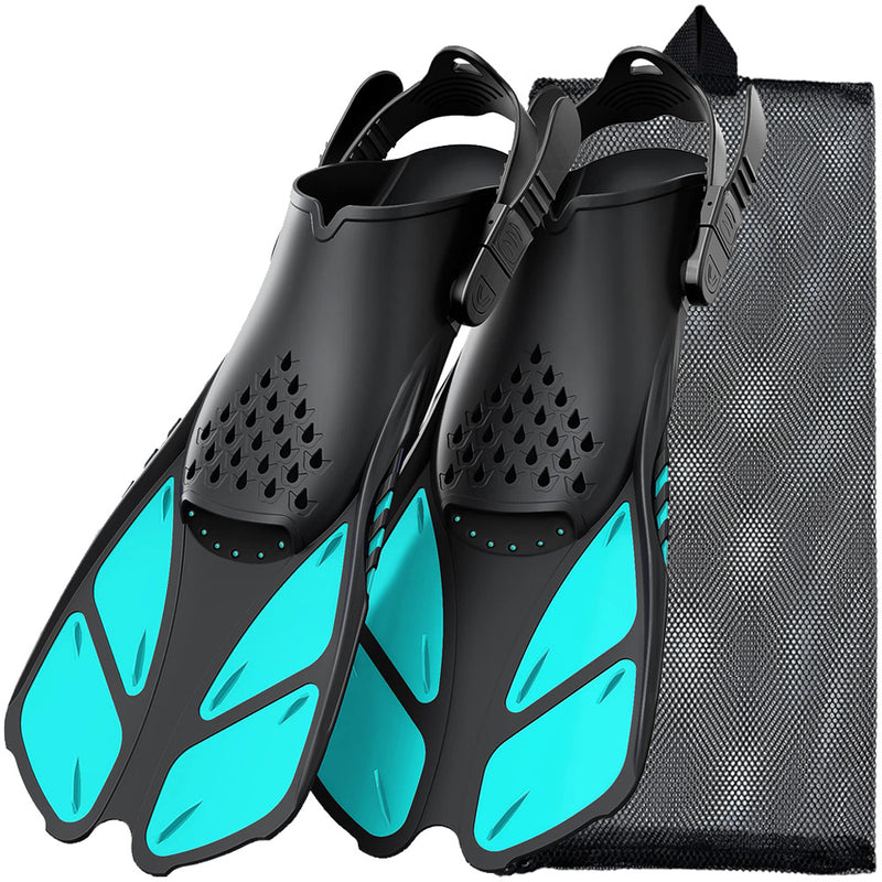 open heel snorkel fins, view 4 - MRSLM