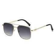 metal square frame sunglasses, view 5 - MRSLM