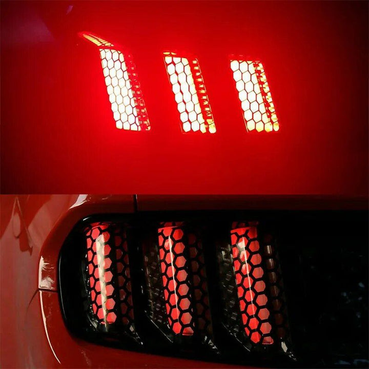 Universal Honeycomb Tail Light Vinyl Decals