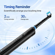 rotary electric toothbrush with 3 modes, view 8 - MRSLM