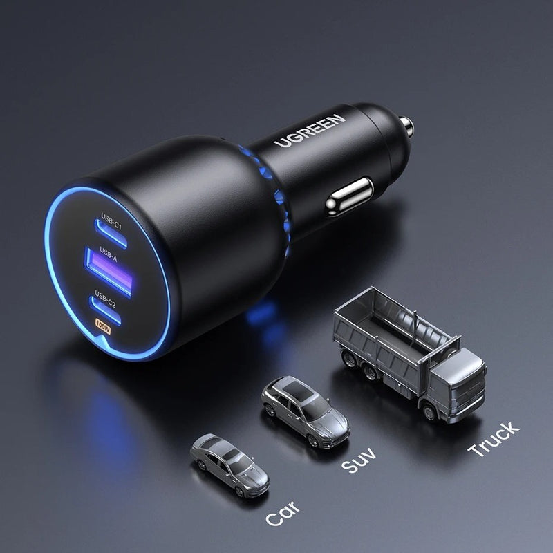130-W-USB-C-Autoladegerät für schnelles und effizientes Laden