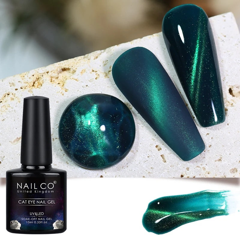 crystal cat eye magnetic gel nail polish - MRSLM
