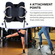 padded ankle strap for cable machines, view 5 - MRSLM