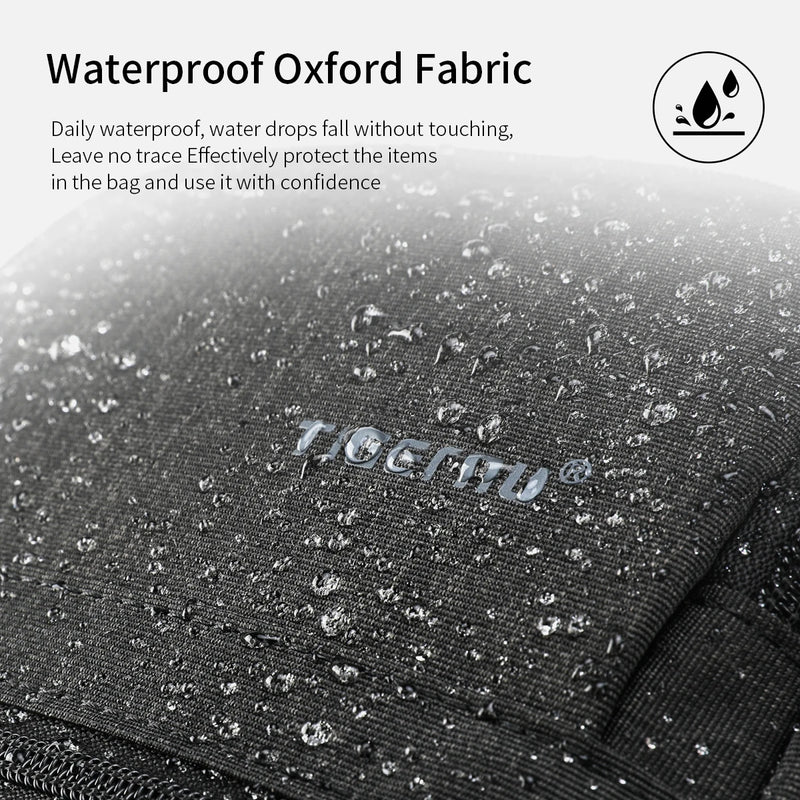 men's waterproof crossbody bag, view 5 - MRSLM