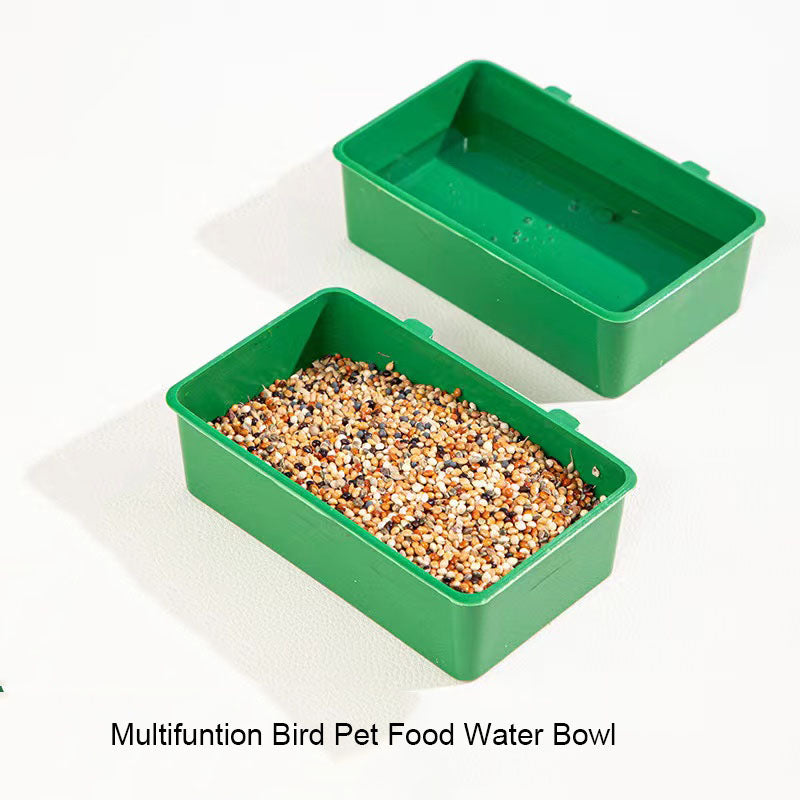 bird food water bowl and bath basin, view 7 - MRSLM