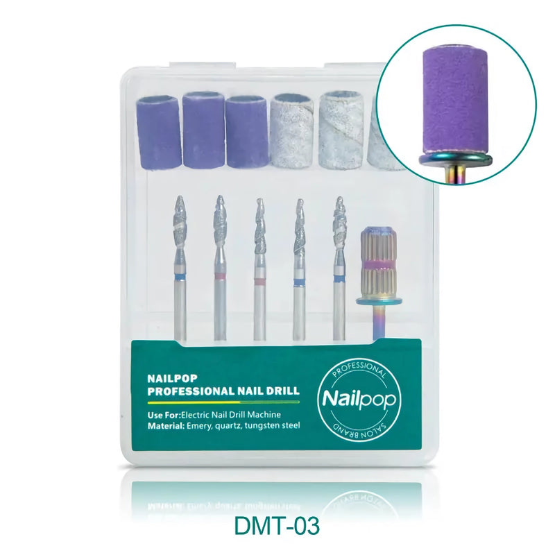 nail drill bits set, view 3 - MRSLM
