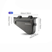 rainproof triangle bike bag, view 8 - MRSLM