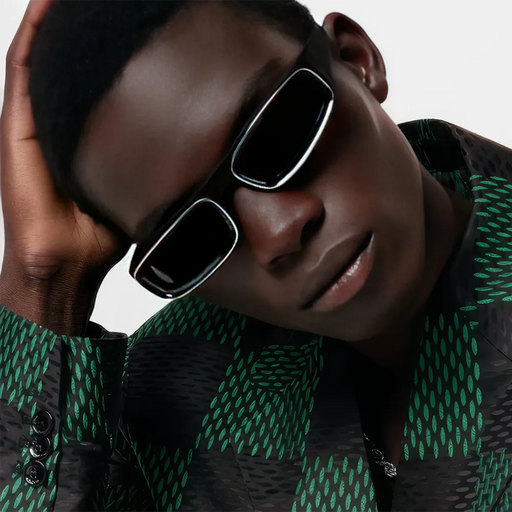 Rectangle punk sunglasses - MRSLM