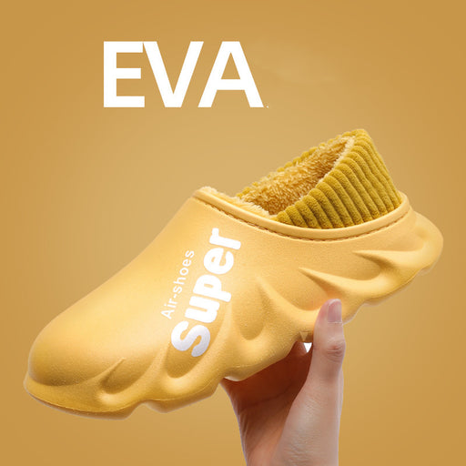 EVA waterproof plush home slippers, view 11 - MRSLM