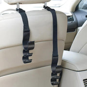 Adjustable car seat storage hooks - MRSLM