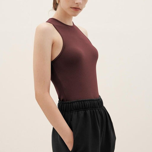 chic summer bodycon tank top, view 3 - MRSLM