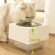 cat water fountain, view 6 - MRSLM