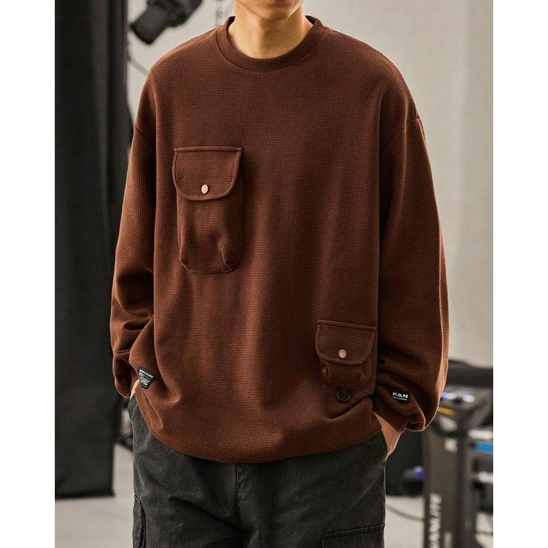 vintage harajuku casual long sleeve sweatshirt, view 4 - MRSLM