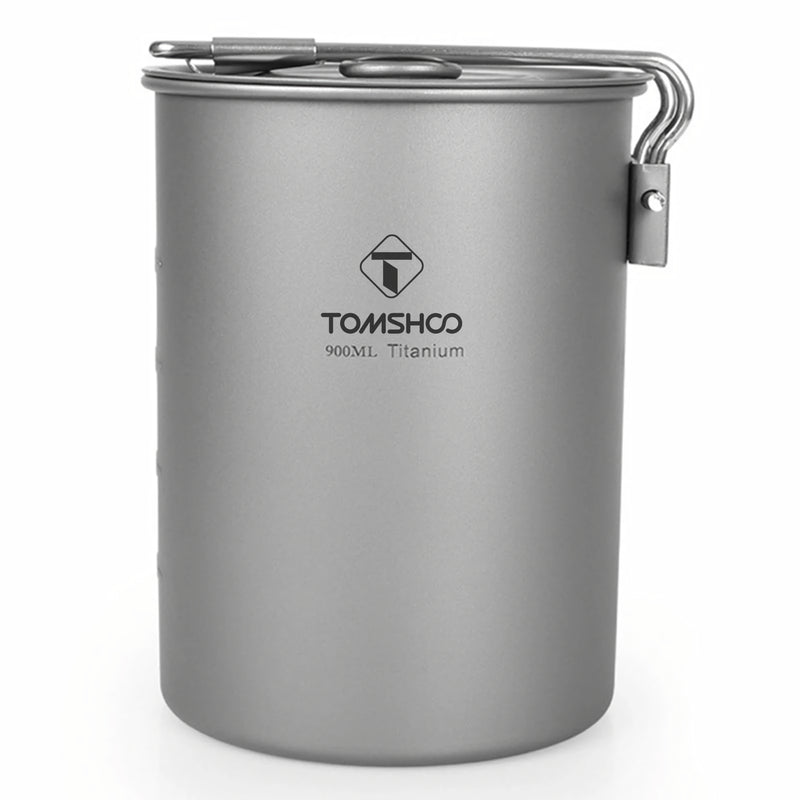 titanium camping pot 900ml, view 8 - MRSLM