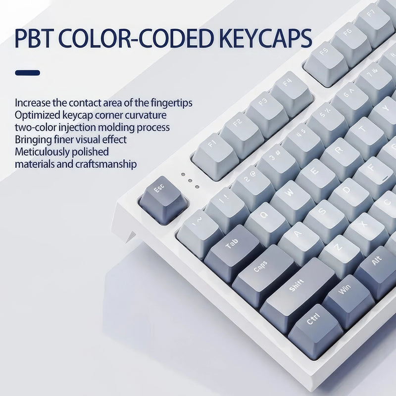 Teclado mecânico sem fio com troca a quente: experiência aprimorada de digitação e jogos
