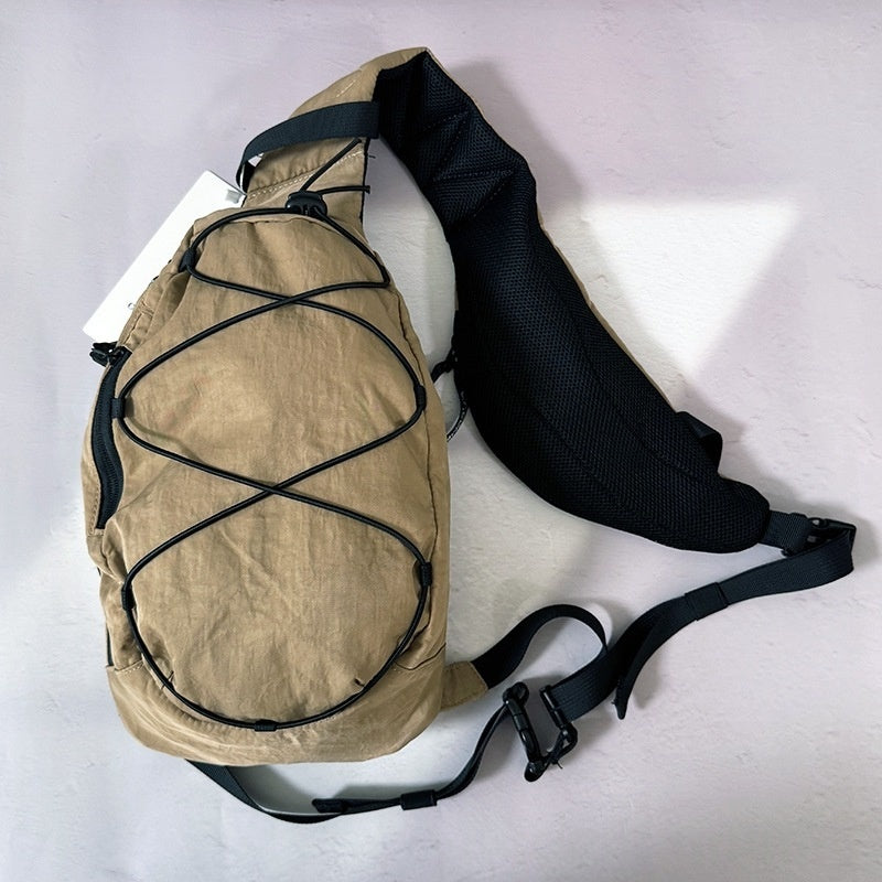 casual nylon crossbody bag, view 5 - MRSLM
