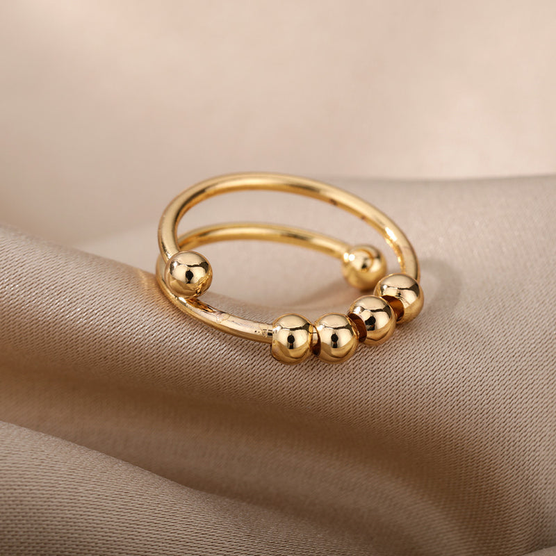 spinner ring for women, view 7 - MRSLM