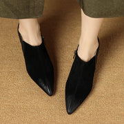 leather high heels, view 9 - MRSLM