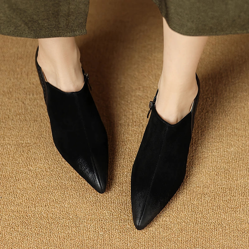 leather high heels, view 9 - MRSLM