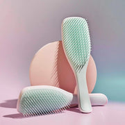 anti-static tangle-free detangling hairbrush, view 4 - MRSLM