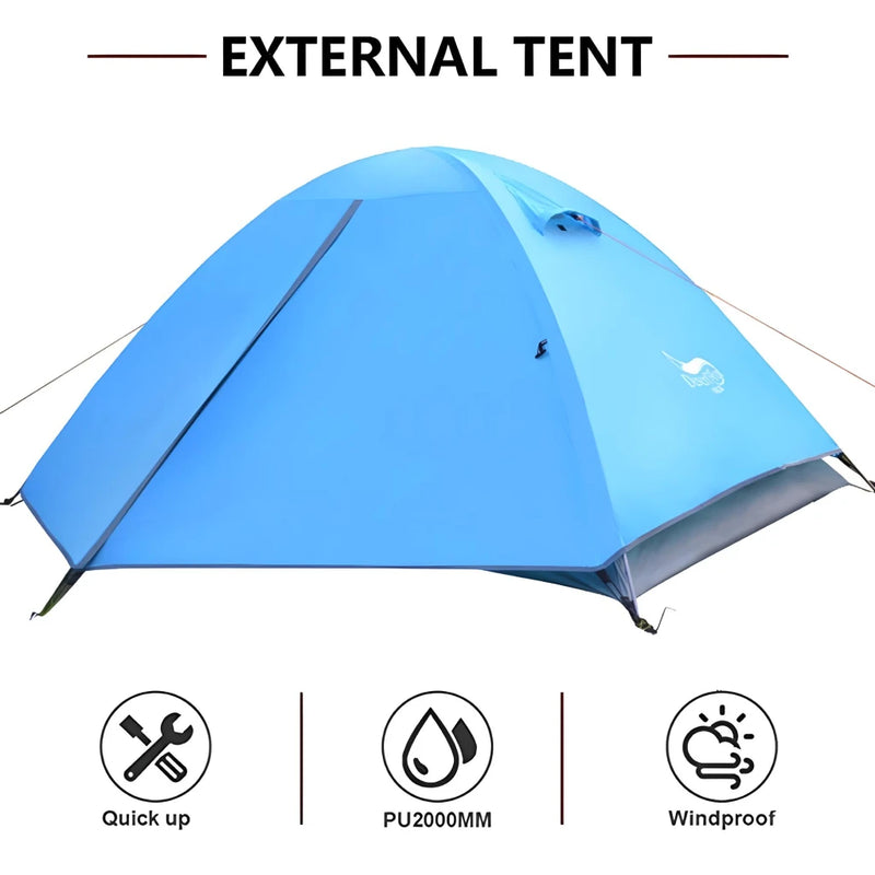 lightweight 3-season dome tent for two, view 7 - MRSLM