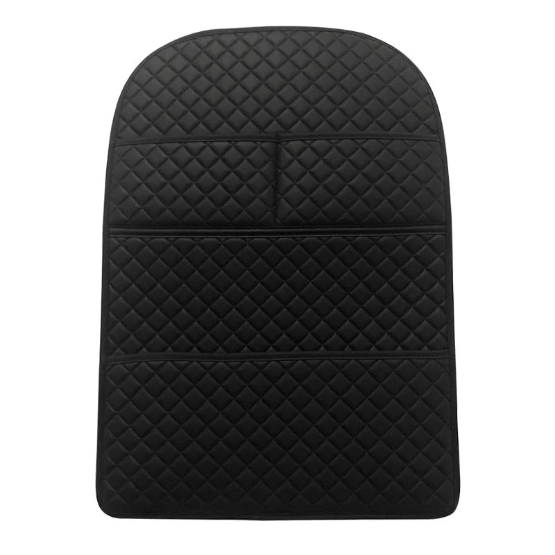 car seat back protector with organizer, view 2 - MRSLM