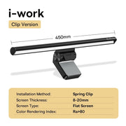 usb screen hanging desk lamp, view 4 - MRSLM