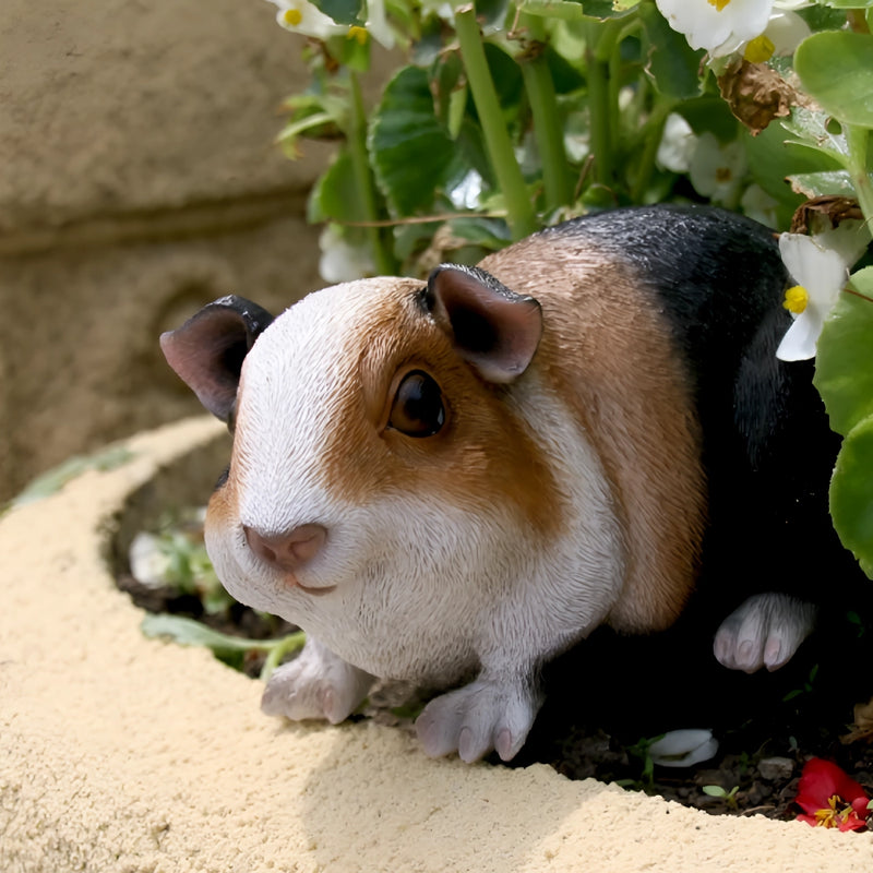 Meerschweinchen-Harzstatue