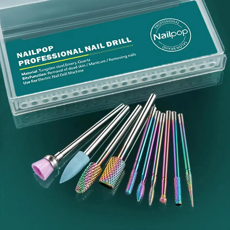 nail drill bits set, view 8 - MRSLM