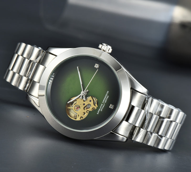 Hollow Men's Mechanical Casual Watch