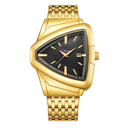 Men's triangle quartz watch, view 8 - MRSLM