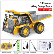 excavator truck dump bulldozer RC toy, view 4 - MRSLM