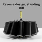 automatic windproof reverse folding umbrella, view 7 - MRSLM